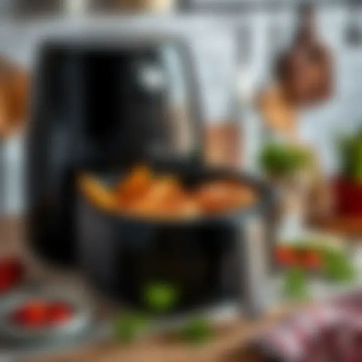 Various cooking methods achievable with an air fryer