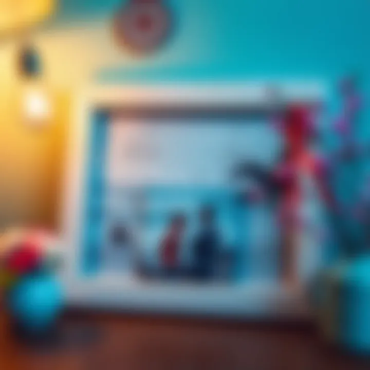 personalized photo frame with cherished memories