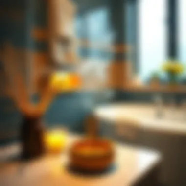 A checklist of safety precautions for burning incense in the bathroom.