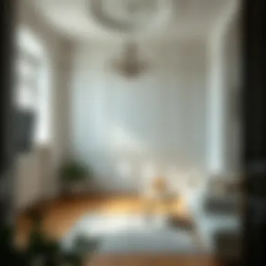 Creative Interior Decor with White Aging Paint Creative use of white aging paint in interior decor