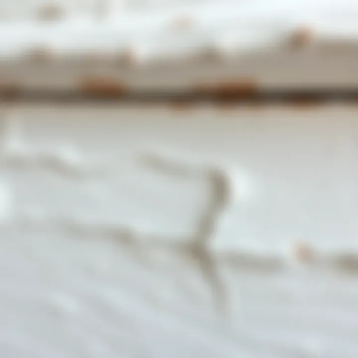 Textures Achieved through Distressing Showcasing various textures achieved with white distressing technique