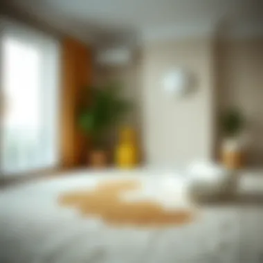 Tips for stain removal from white carpets