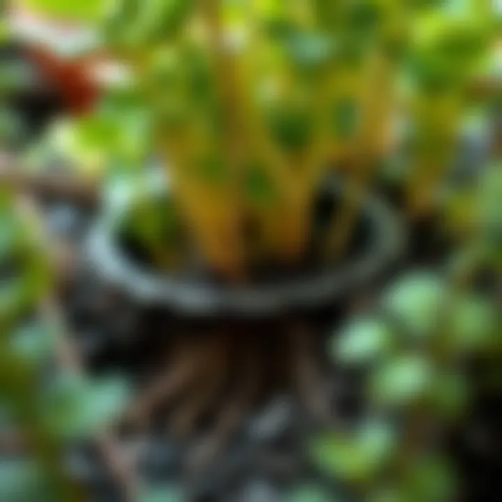 Environmental factors influencing root growth in plants