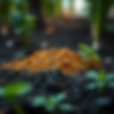 Graphical representation of different soil types and their effects on plants