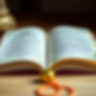 Elegant bookmark design showcasing unique dimensions