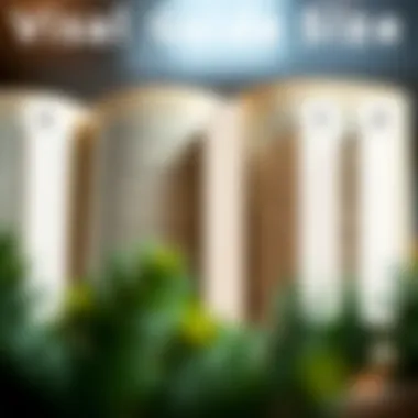 Visual guide to bookmark sizes and shapes