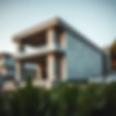 Finished structure made with C30 concrete demonstrating durability