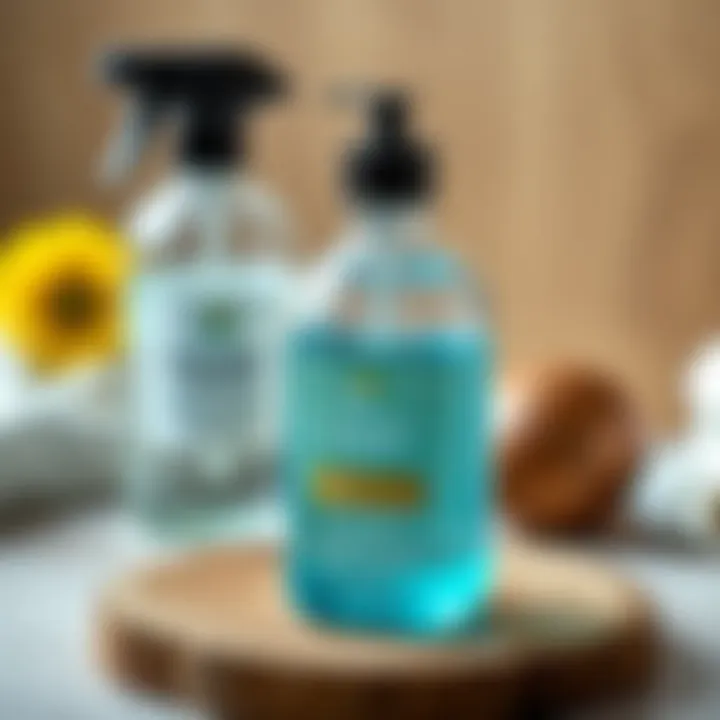 Natural cleaning ingredients for glass polishing