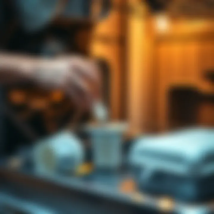 Check for clogged filters in the dishwasher