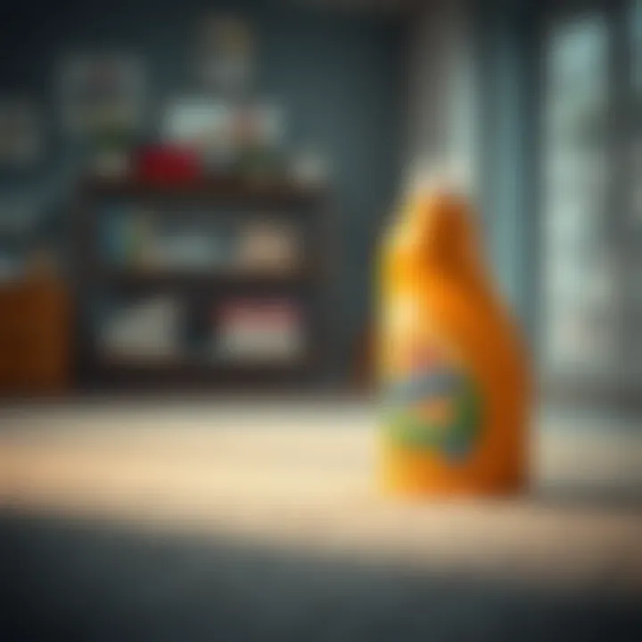 Choosing the right detergent for carpet cleaning