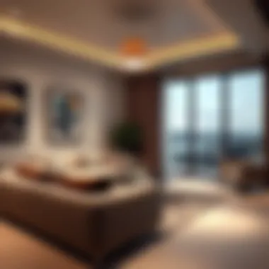 Contemporary interior showcasing the balance of aesthetics and function