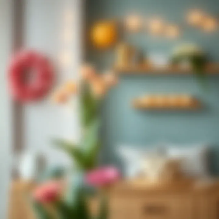 Creative DIY project utilizing decorative strips