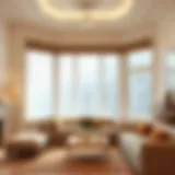 Elegant decorative trim enhancing interior aesthetics