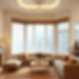 Elegant decorative trim enhancing interior aesthetics