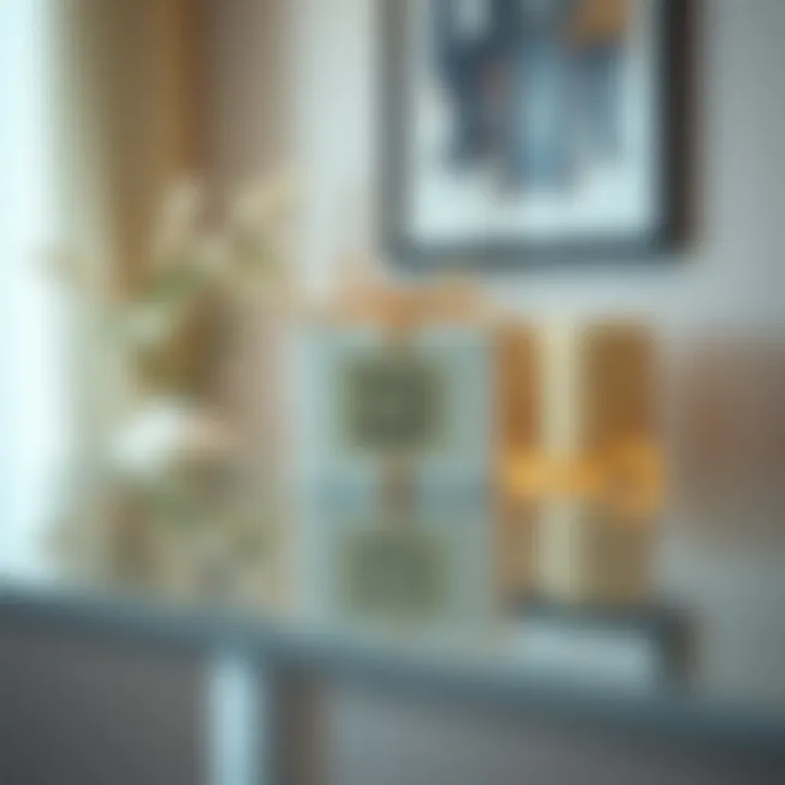 Personalized home gift showcasing individual taste