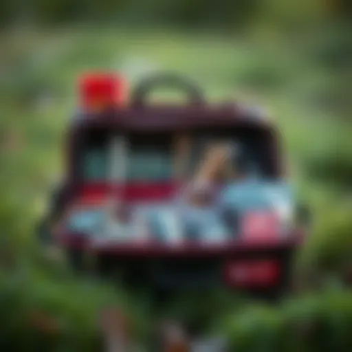 Essential items for an emergency kit