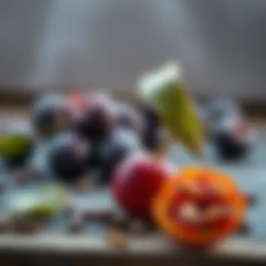 Creative uses of plum seeds in home decor projects