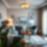 Cozy living room with personalized decor