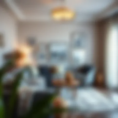 Cozy living room with personalized decor