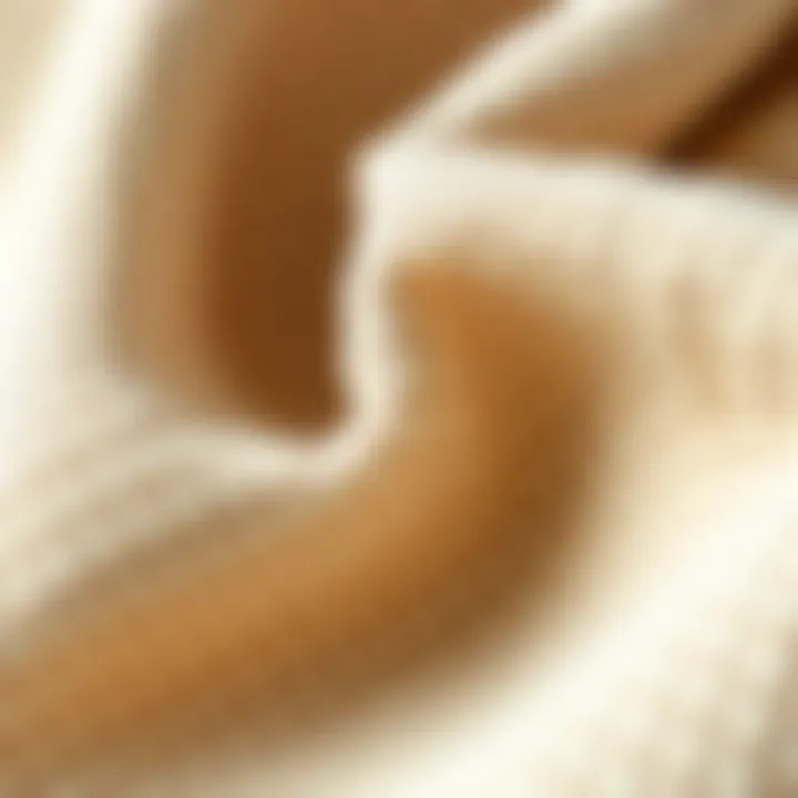 Close-up of high-quality textile fabric