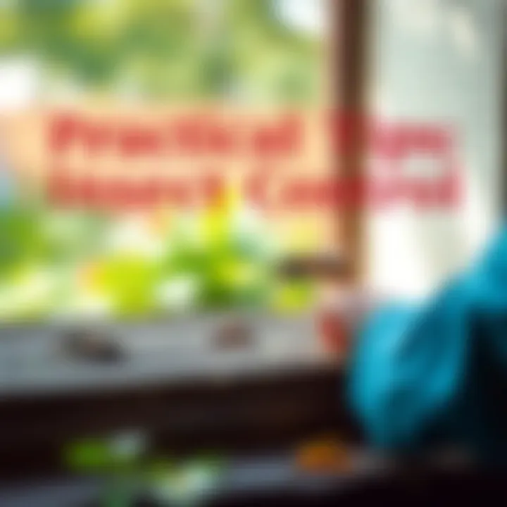 Practical tips for insect control