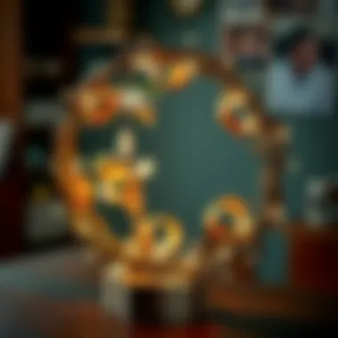 Unique recycled materials transformed into functional art