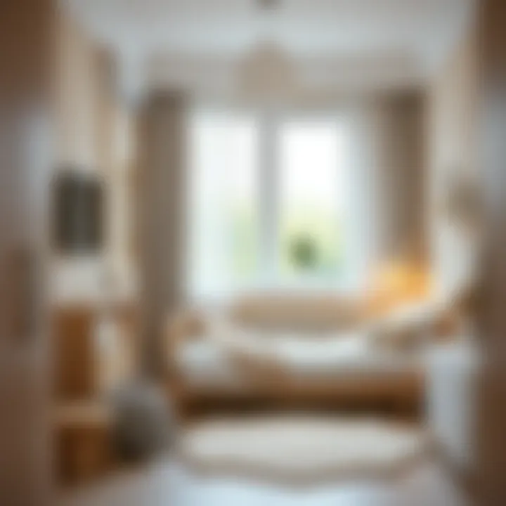 Cozy children's room with efficient space usage