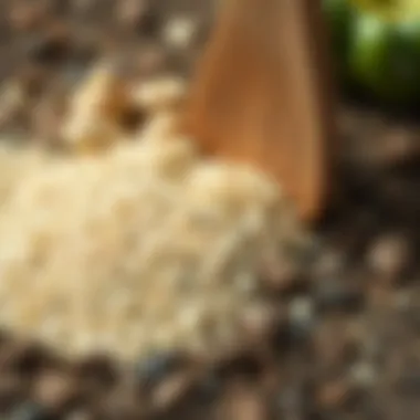 Sand and gravel mixture for drainage in gardening