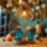 Creative upcycling project using recycled materials