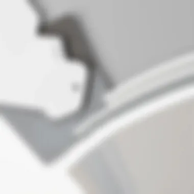 Gray color swatches arranged artistically