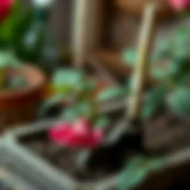 Healthy rose cuttings demonstrating proper growth conditions for propagation