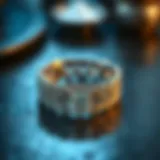 Polished silver jewelry shining beautifully