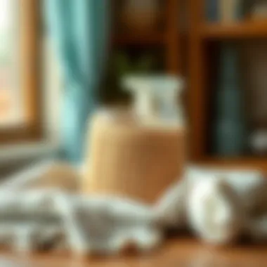 Homemade solutions for fabric care