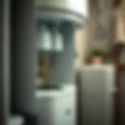 A well-maintained boiler showcasing cleanliness