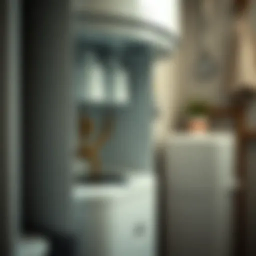 A well-maintained boiler showcasing cleanliness