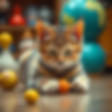 Engaging cat toys for playtime