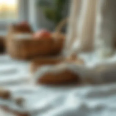 A guide showcasing alternative methods for caring for linen