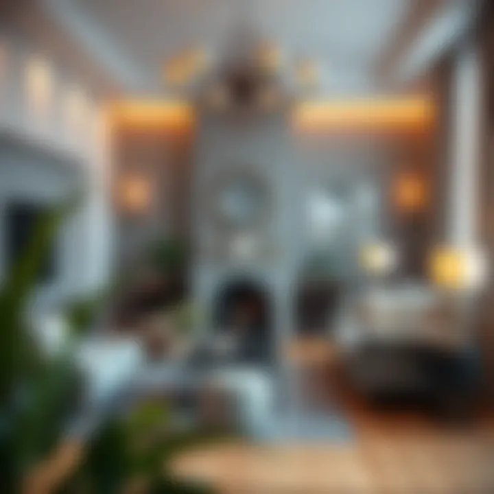 Unique decorative elements enhancing living space