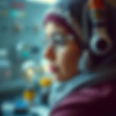 A visualization of the impact of female contributions in science and technology