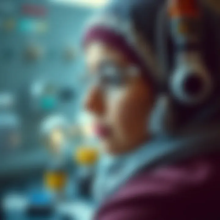 A visualization of the impact of female contributions in science and technology