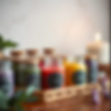 Selection of colorants for customizing candle hues