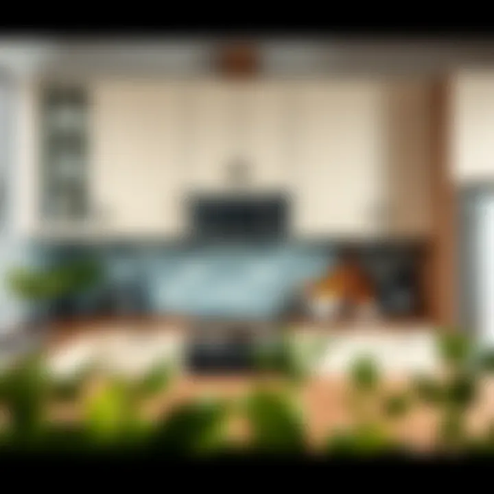 Diverse materials for kitchen cabinet covering