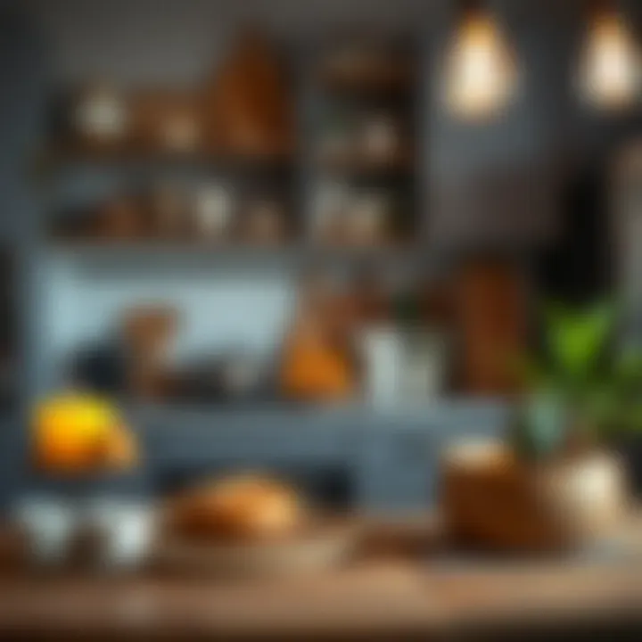 Cozy kitchen atmosphere with personalized decor elements