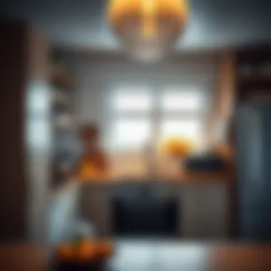 Energy-efficient kitchen appliances in a modern home setting.