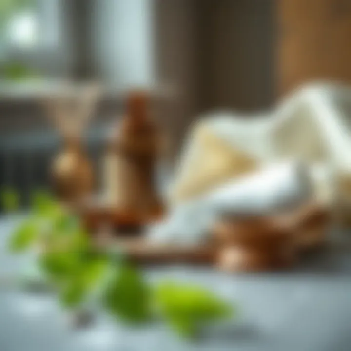 Natural cleaning ingredients for odor removal