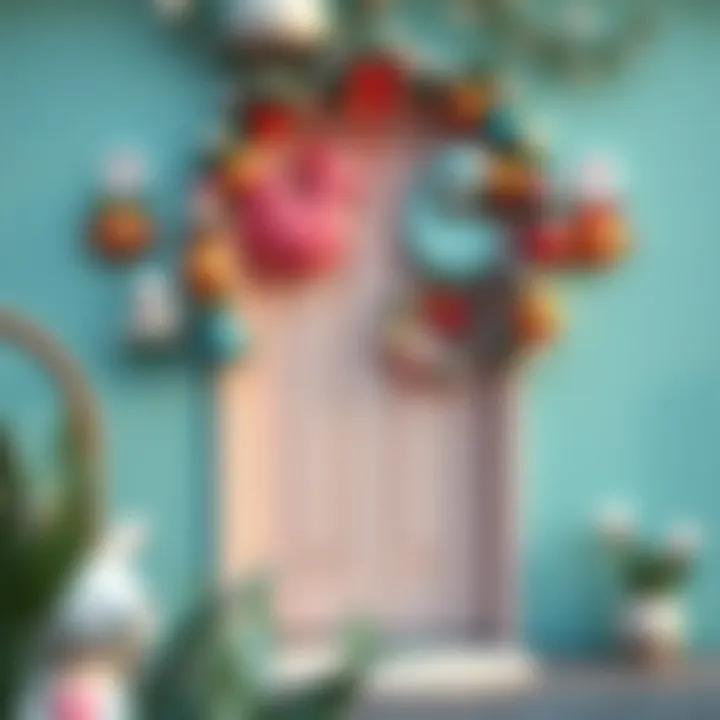 Inspiration for unique newborn door designs