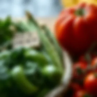 Nutritional breakdown of seasonal vegetables