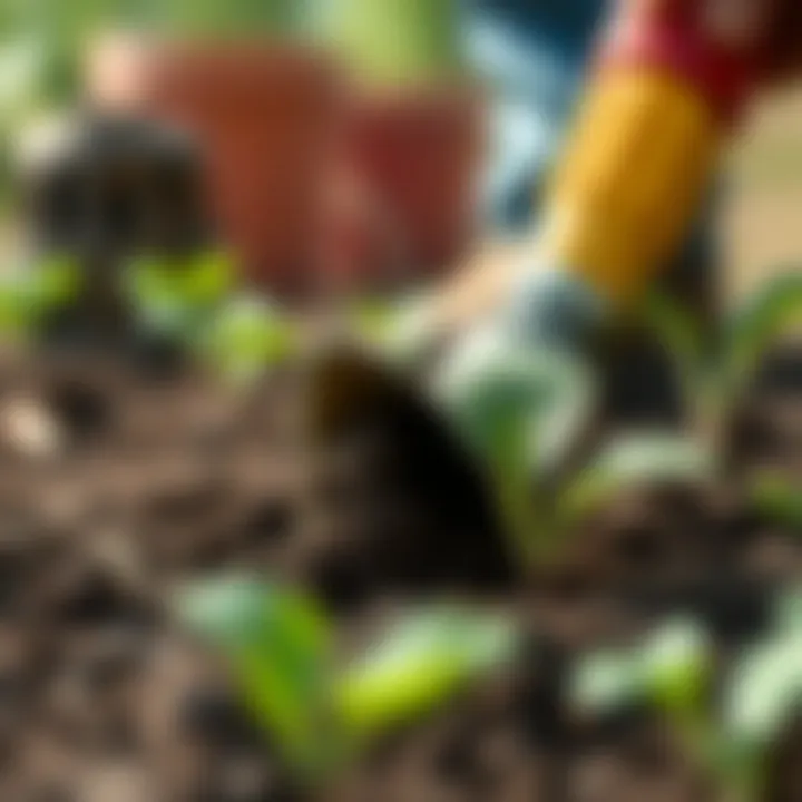 Soil preparation techniques for optimal plant growth.