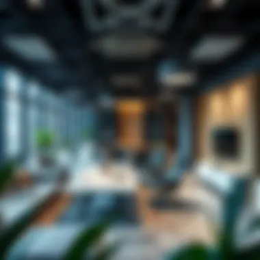 Contemporary Corporate Office Corporate office featuring contemporary designs and efficient layouts