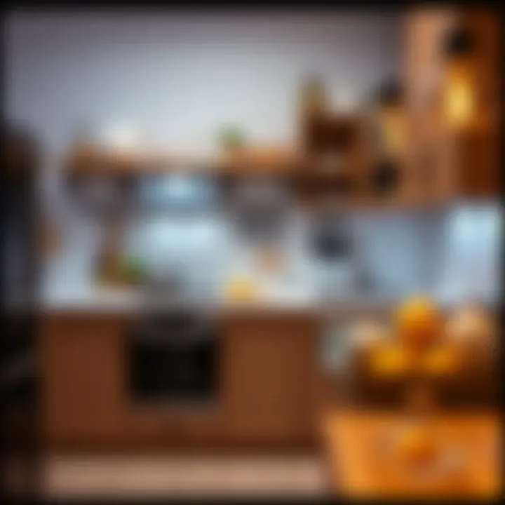 Organized and spotless kitchen